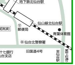 宮城県能力開発協会 案内図 宮城県能力開発協会 案内図